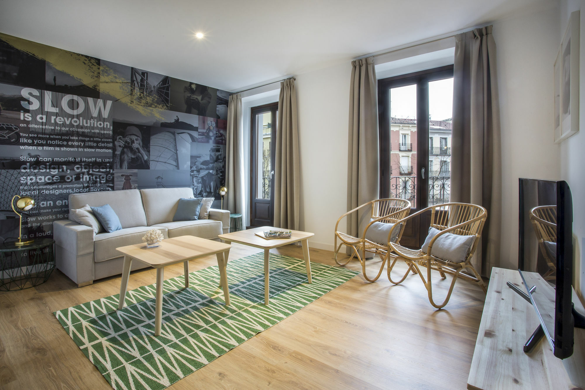 Slow Suites Luchana Madrid Exterior photo
